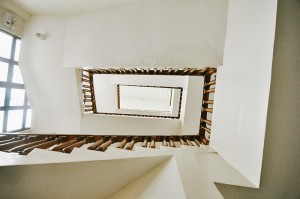El Haciendero stairs